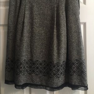 Loft tweed skirt